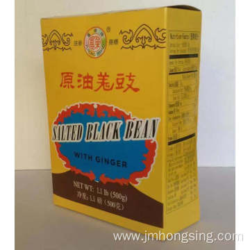 500G Salted Black Bean with Ginger in box